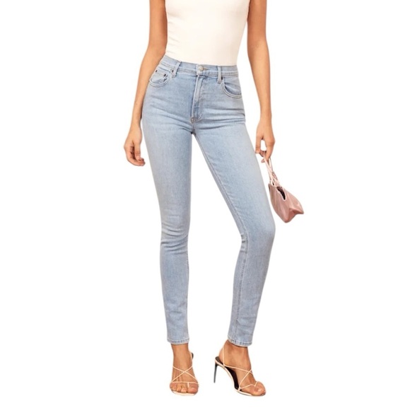 Reformation Harper High Rise Skinny Jeans - Picture 1 of 11